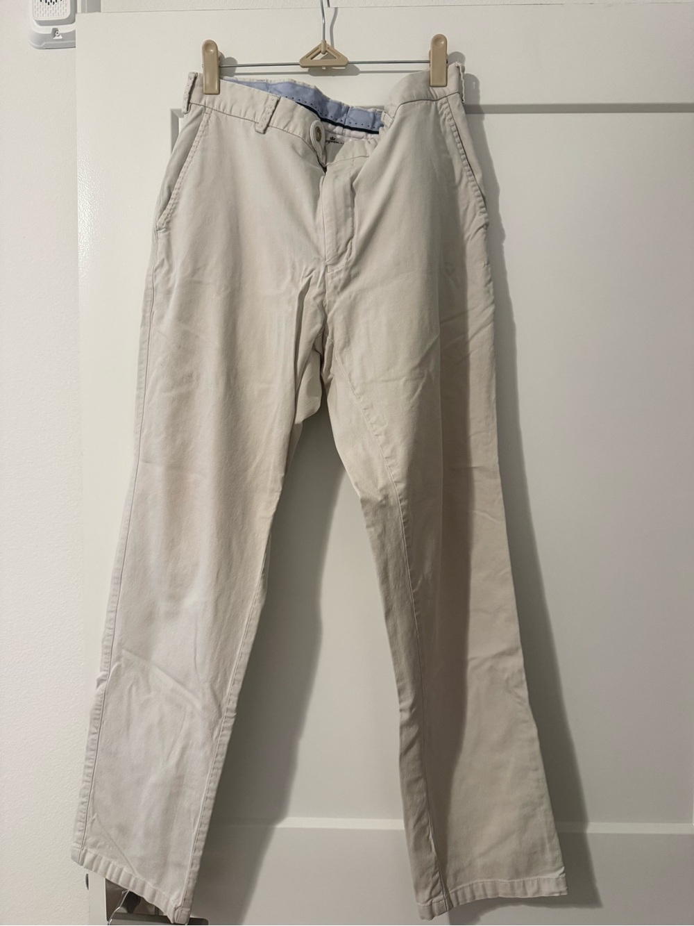 Peter Millar Men's Light Beige Chino Pants